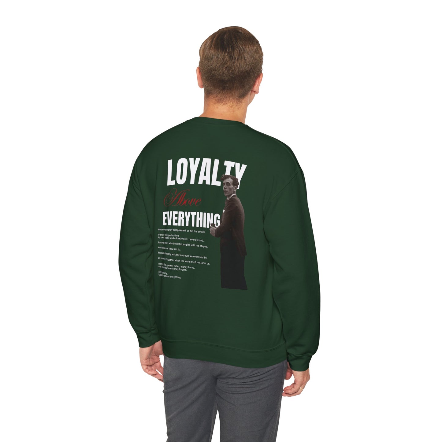 Vintage Noir Crewneck | Signature Fit