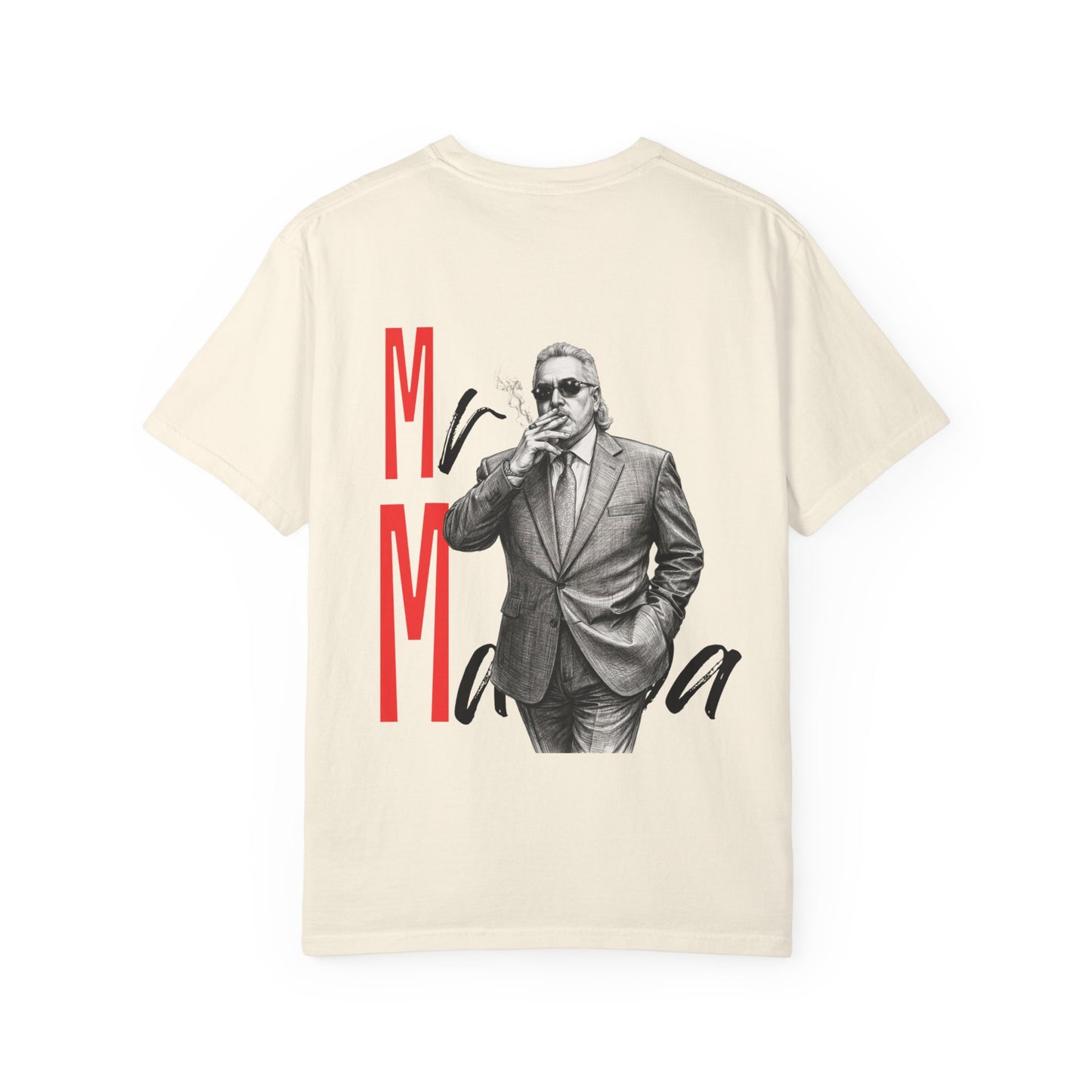 "Mr Mallya" Universal Fit | Comfort Garment-Dye Tee