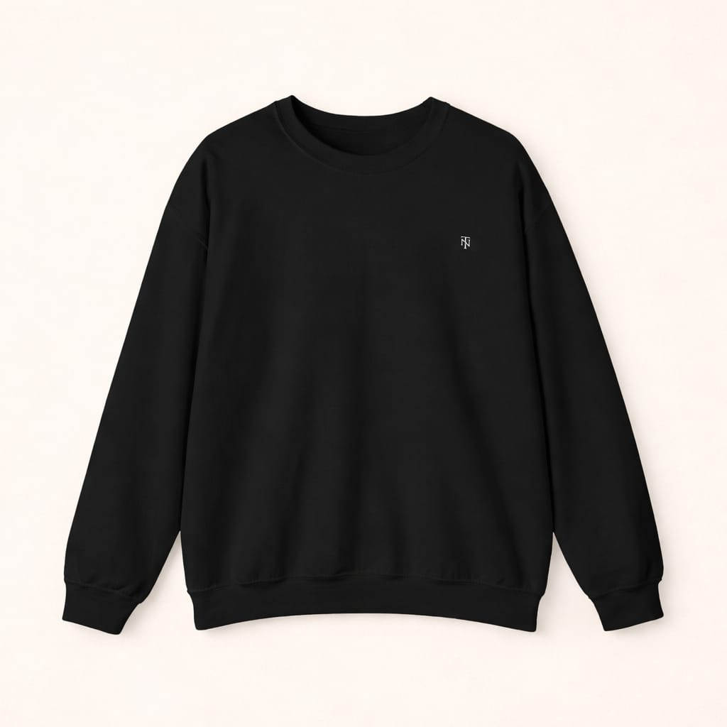 Vintage Noir Crewneck | Signature Fit