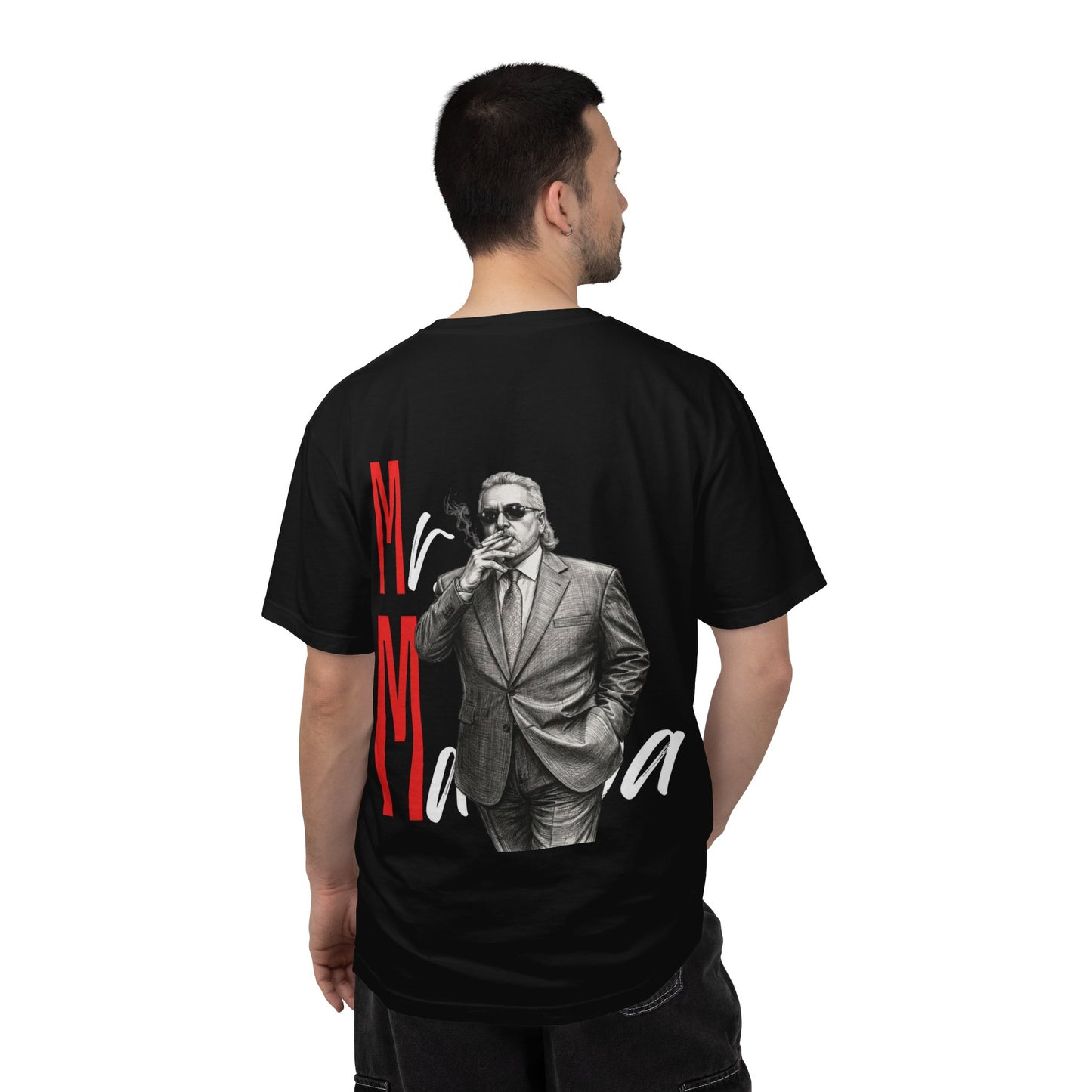 "Mr Mallya" Universal Fit | Comfort Garment-Dye Tee
