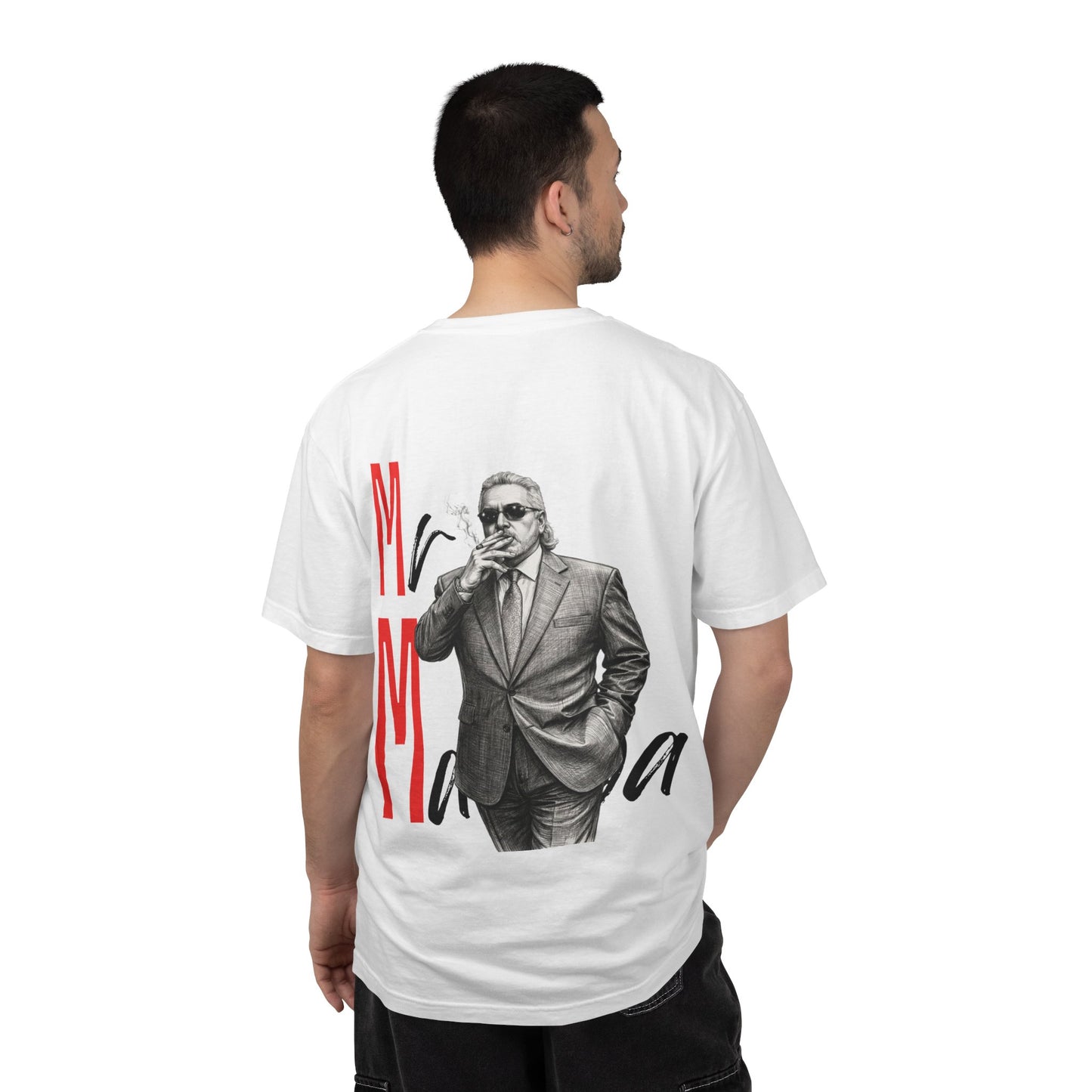 "Mr Mallya" Universal Fit | Comfort Garment-Dye Tee