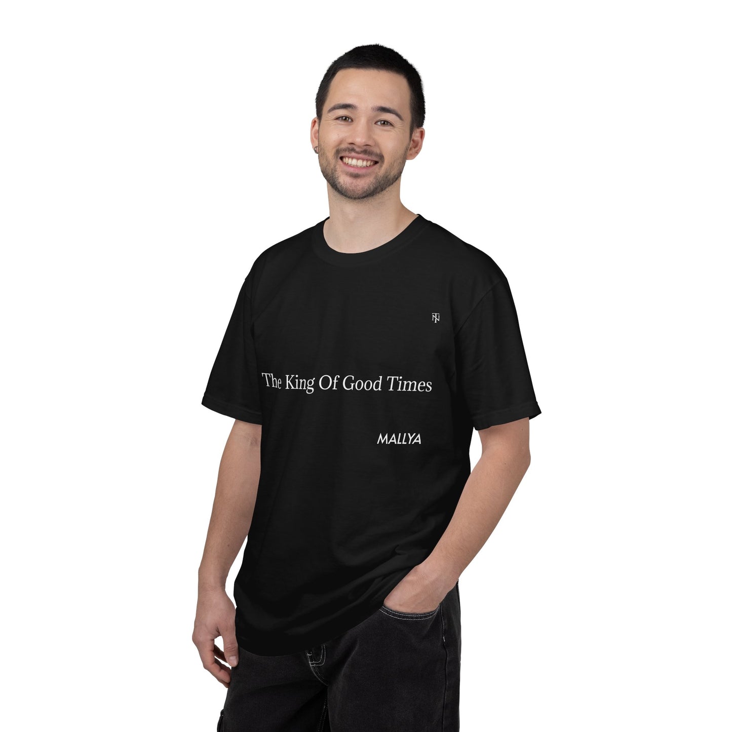 "Mr Mallya" Universal Fit | Comfort Garment-Dye Tee
